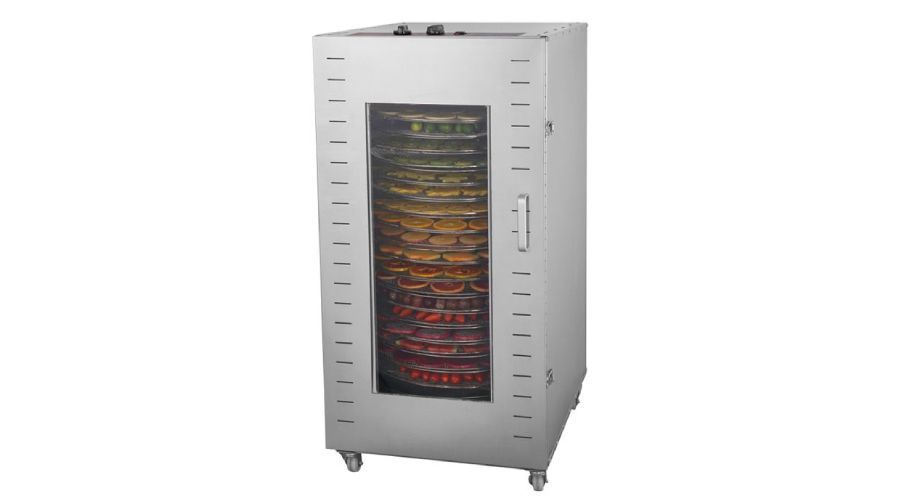 Fruit Vegetables Jerky Dehydrator Drying Machine Rotary 22 Trays ST-22