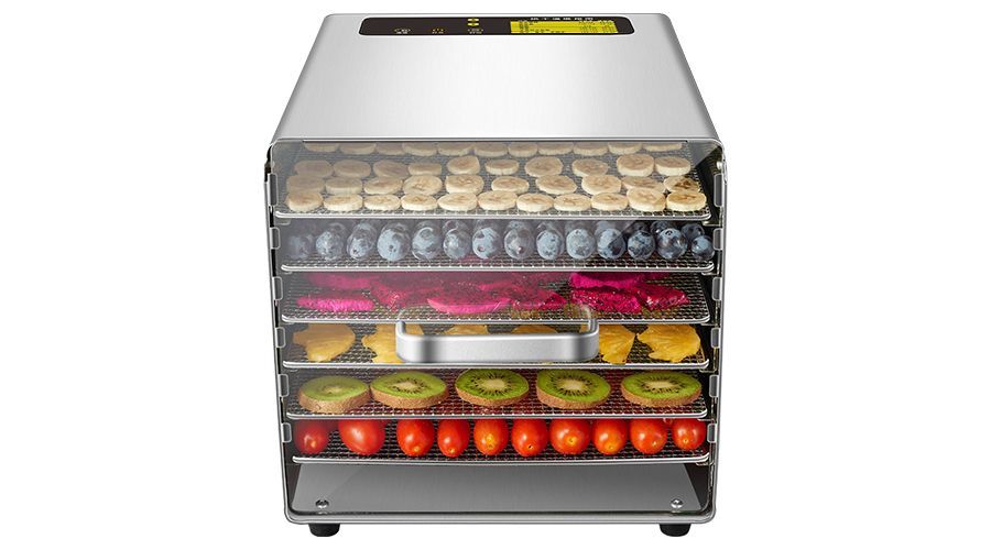 FRUIT JERKY DEHYDRATOR 6 TRAYS HOME RANGE ST03TG